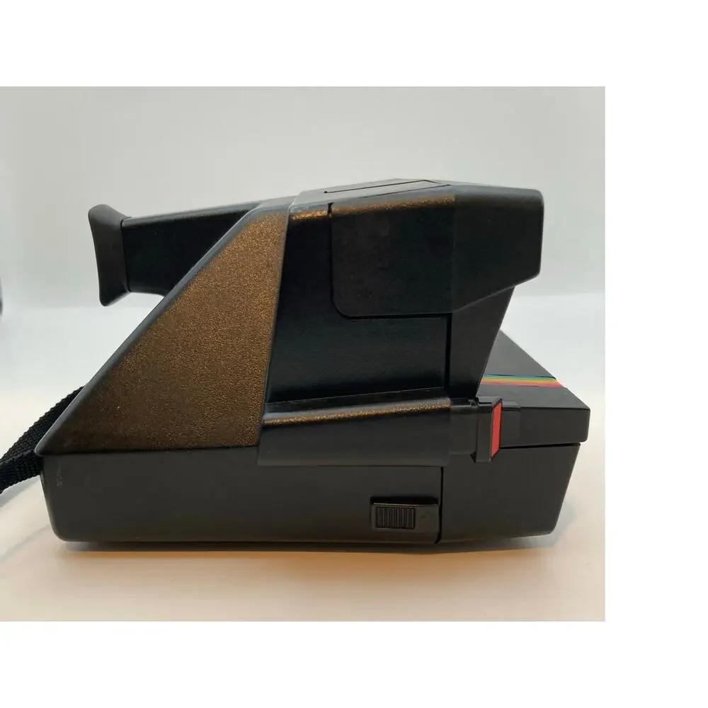 Polaroid One Step 600 Film Instant Camera Vintage Retro Black Untested
